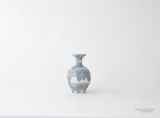 Vase | Sherman - Mini | Drip Banded | Grey