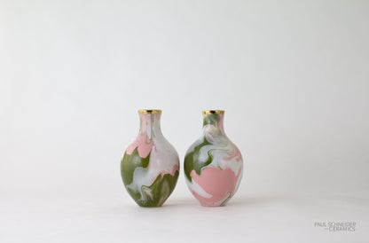 Vase | Athens - Mini | Geode | #082 + gold lustre