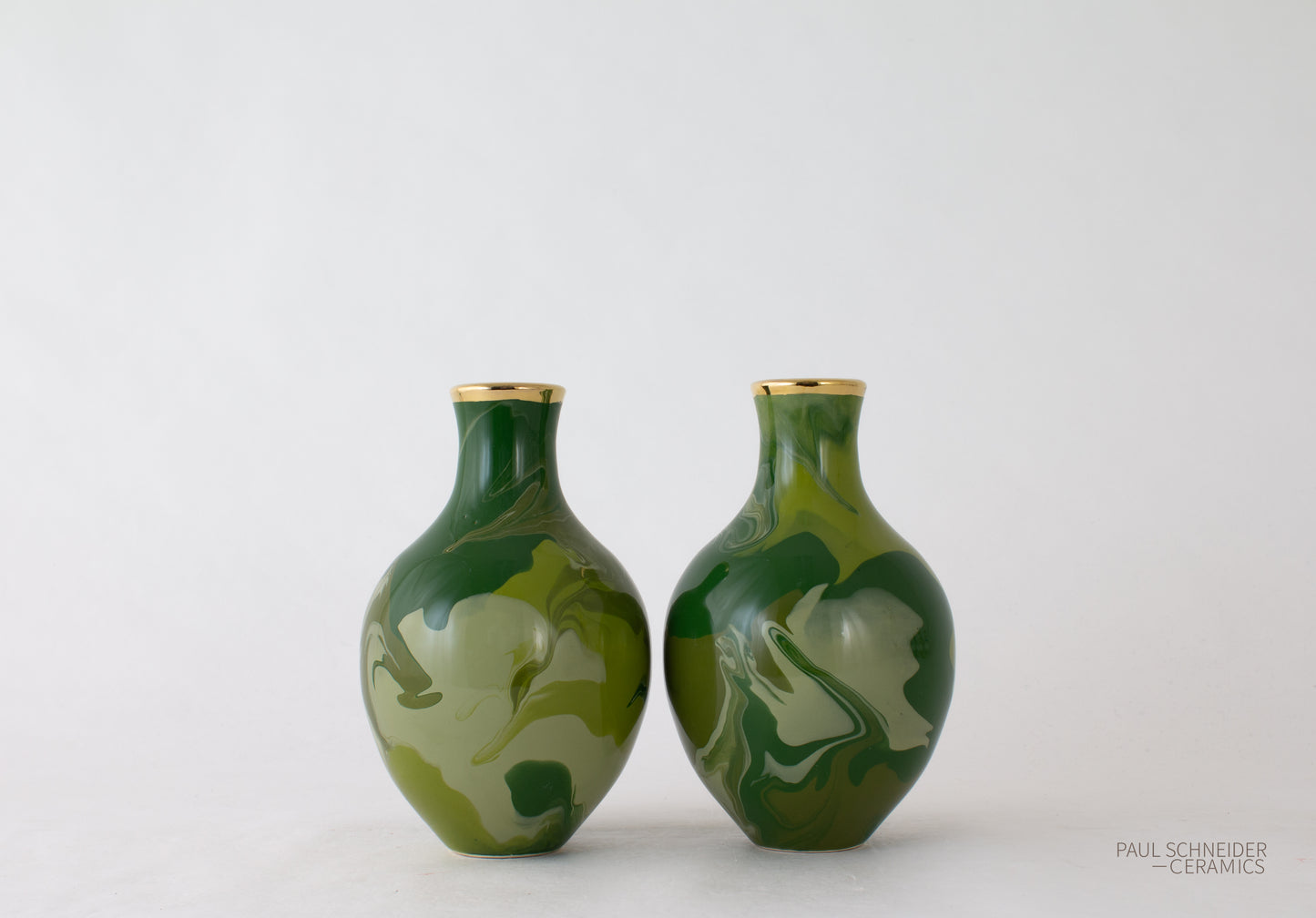 Vase | Athens - Mini | Geode | #002 + gold lustre