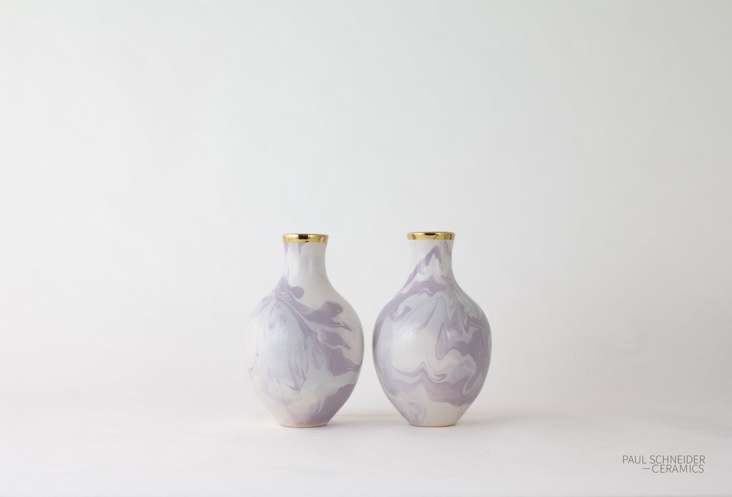 Vase | Athens - Mini | Geode | #033 + gold lustre