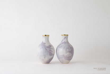 Vase | Athens - Mini | Geode | #033 + gold lustre