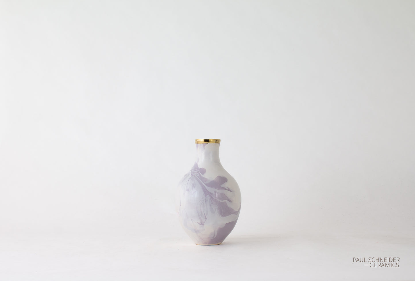 Vase | Athens - Mini | Geode | #033 + gold lustre