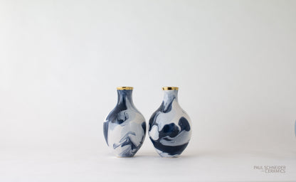 Vase | Athens - Mini | Geode | #141 + gold lustre