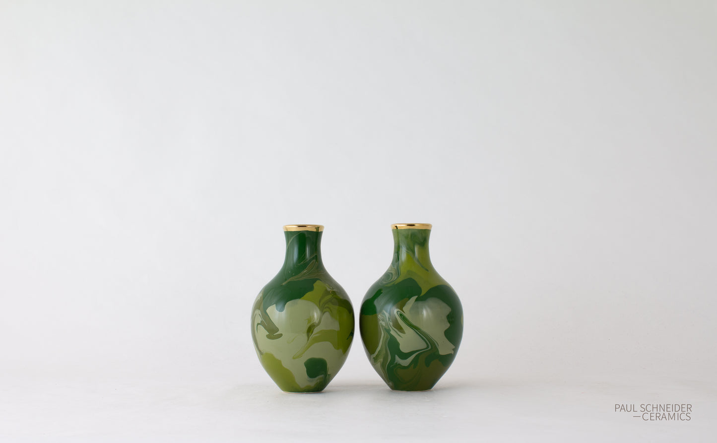 Vase | Athens - Mini | Geode | #002 + gold lustre
