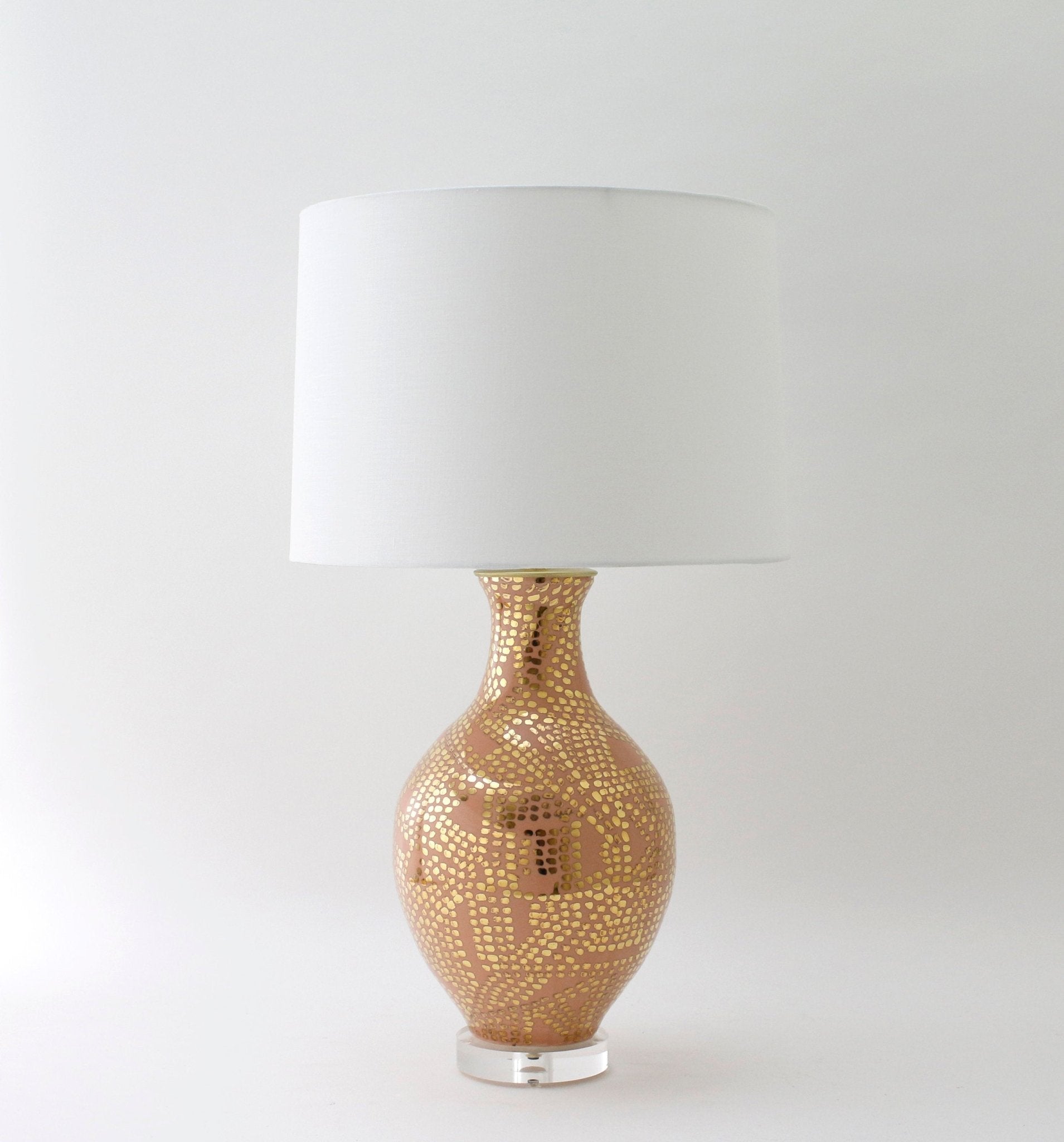 ATHENS | Dappled | Rose + Gold Lustre - Athens