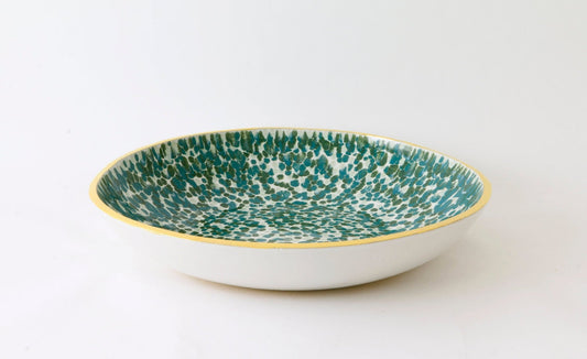 Bowl - Large | Dappled | #002 + Gold Lustre - Bowls - Large