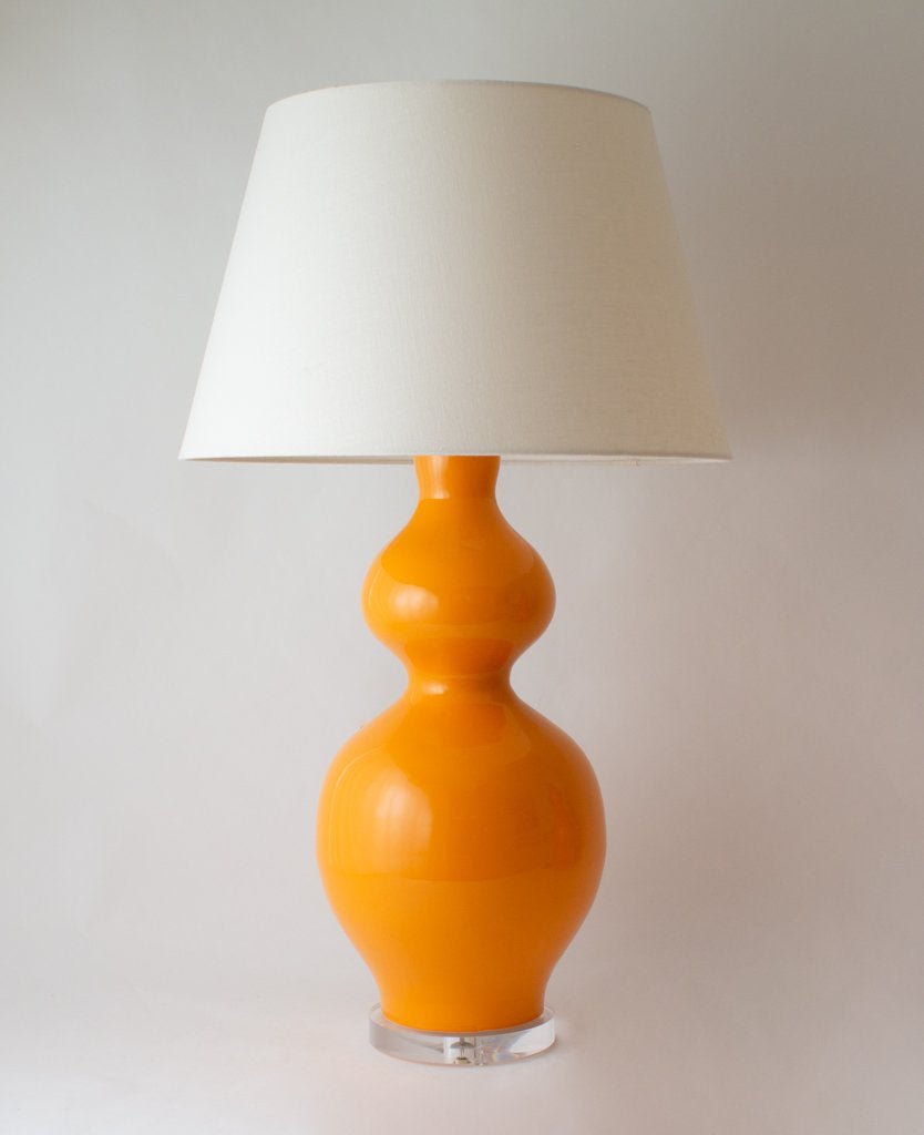 DOUBLE GOURD | Glossy Solid | Tangerine - Double Gourd