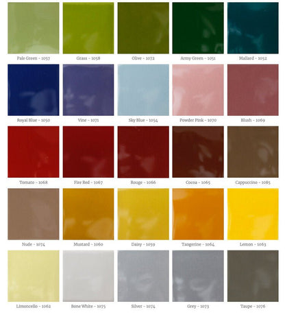 ELIZABETH | Glossy Solid | Grey - Elizabeth