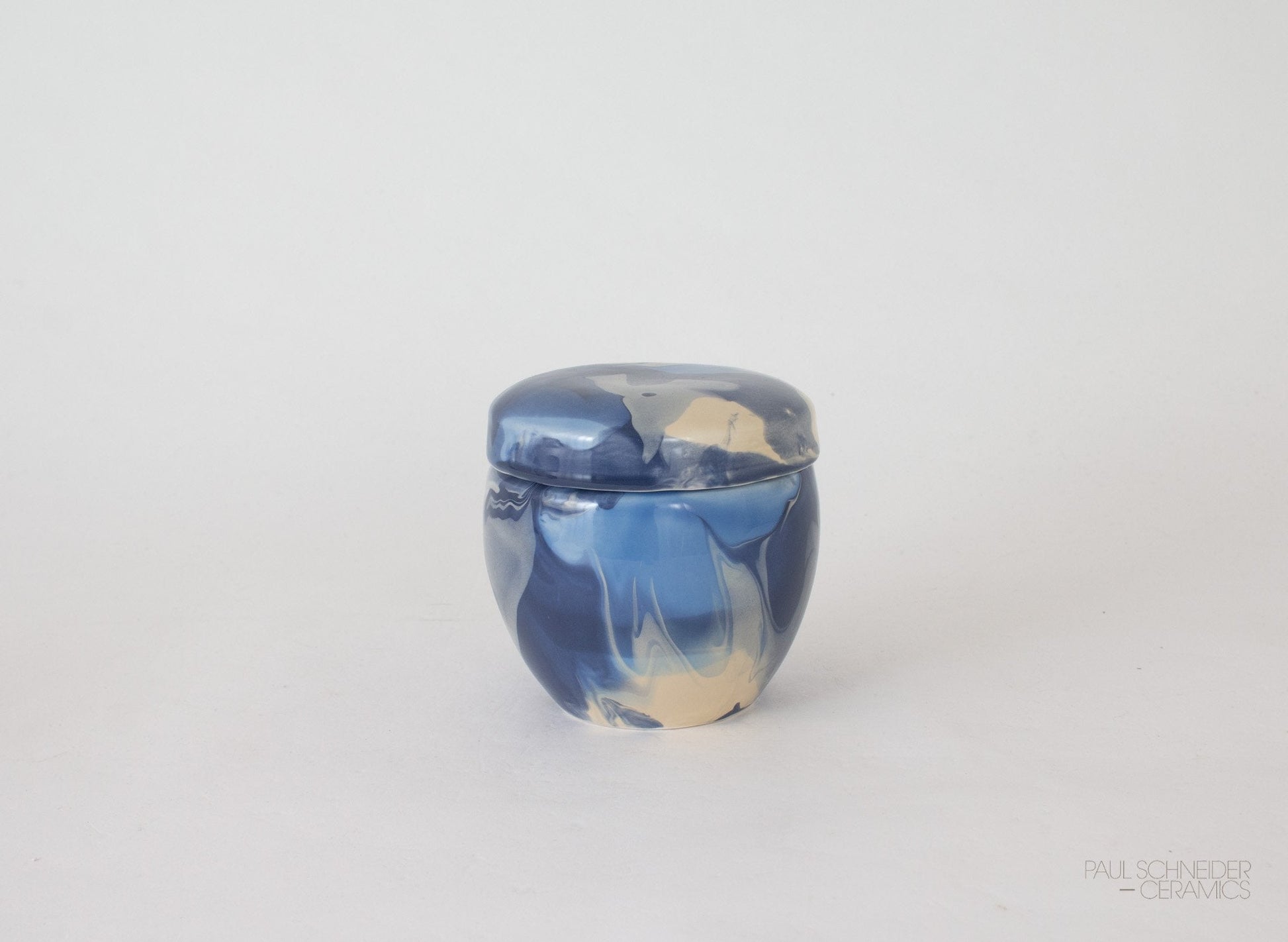 H&G | Jar | Jar #2 | Geode | Blues+ Tan (#024) - Jars