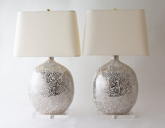 MARFA | Dappled | Platinum Lustre - Marfa