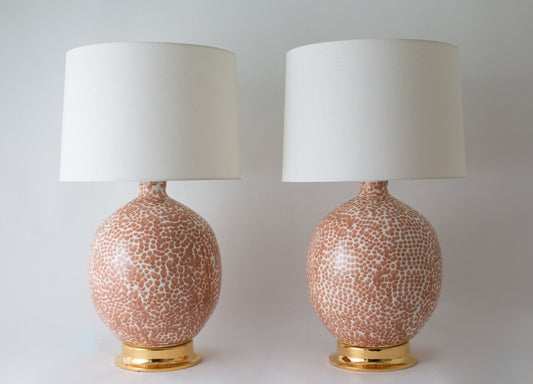 MARFA Round | Dappled | Coral - Marfa Round