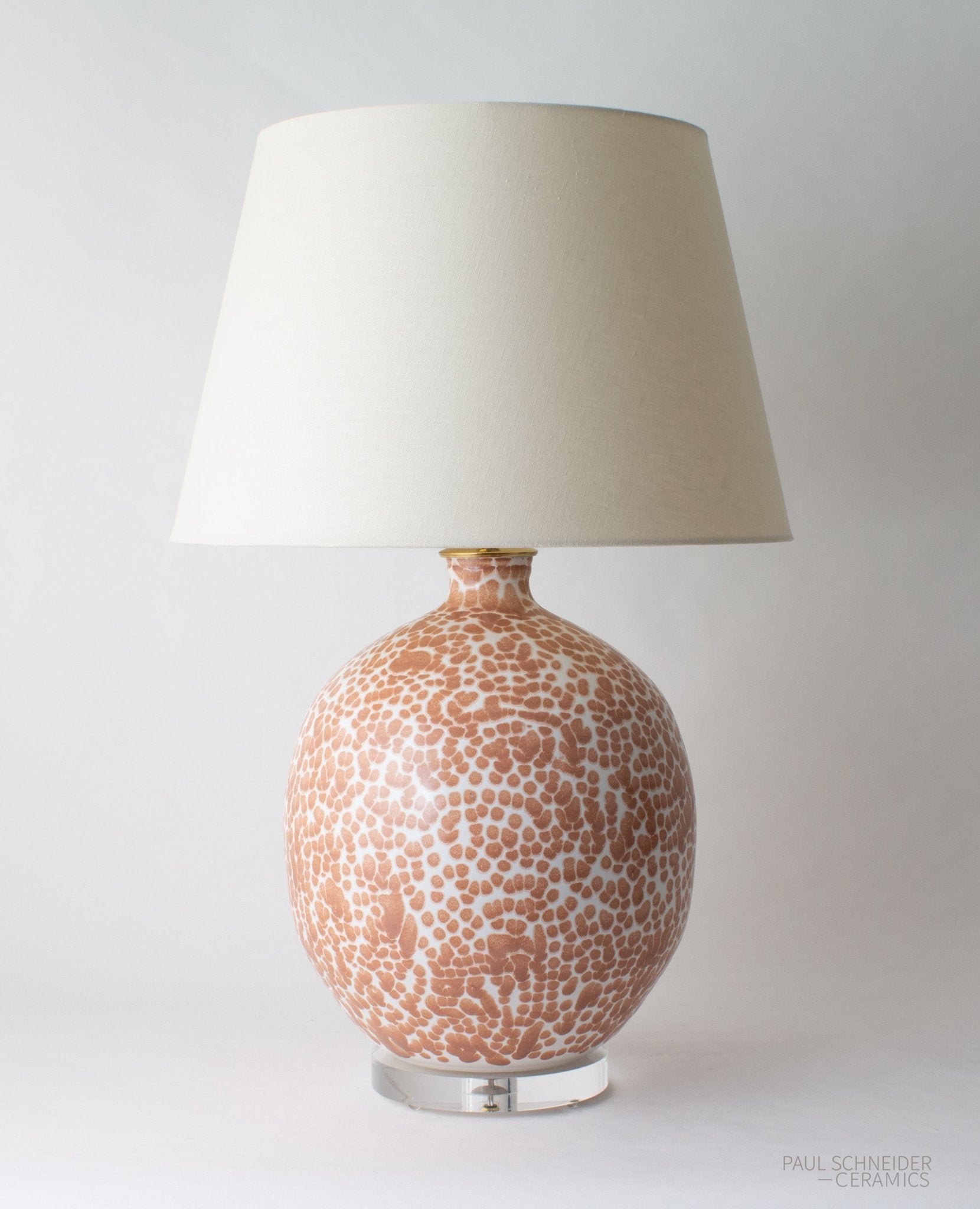 MARFA Round | Dappled | Coral - Marfa Round