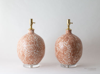 MARFA Round | Dappled | Coral - Marfa Round
