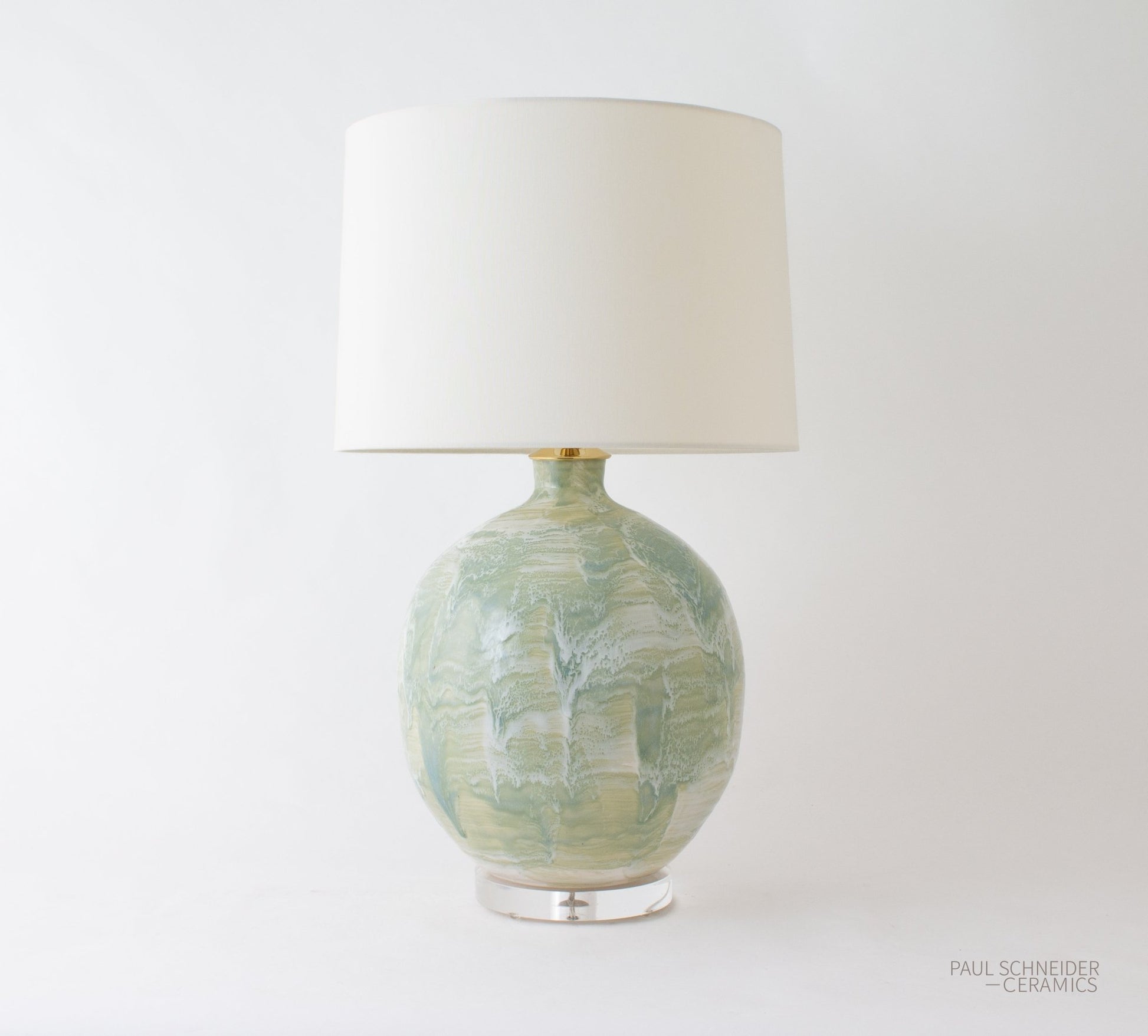 MARFA Round | Drip Brushed | #6013-m Celadon - Marfa Round