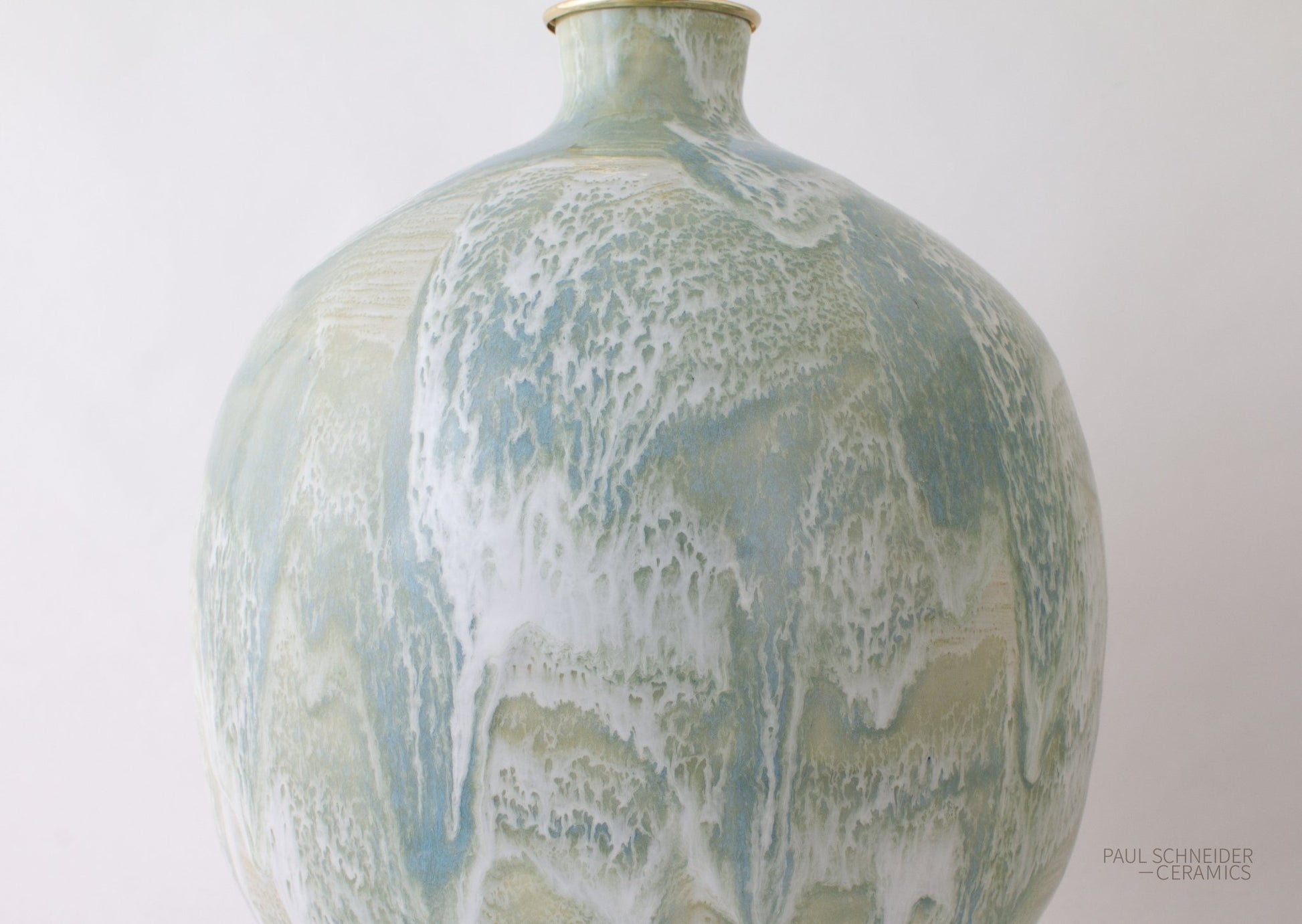 MARFA Round | Drip Brushed | #6013-m Celadon - Marfa Round