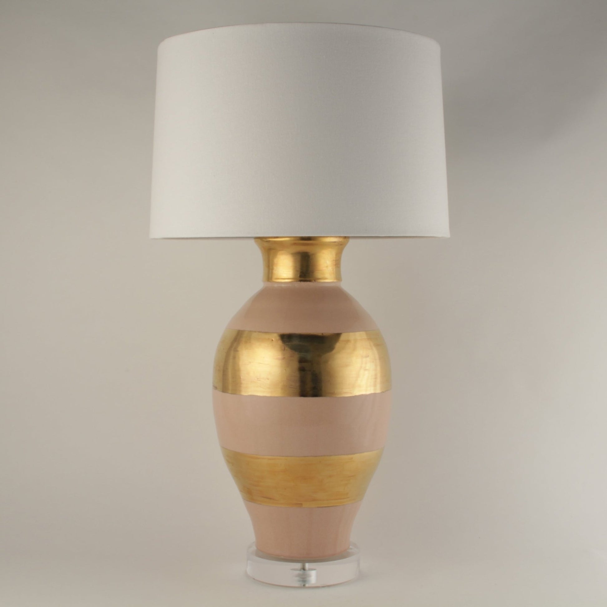 MATAGORDA | Banded | Rose + Gold Lustre - Matagorda