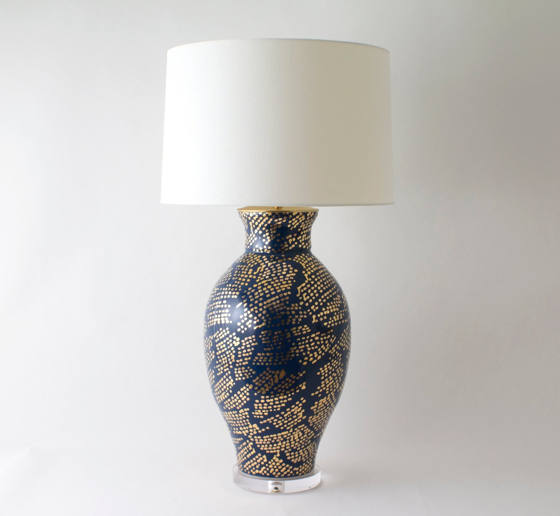 MATAGORDA | Dappled | Cadet Blue + Gold Lustre - Matagorda