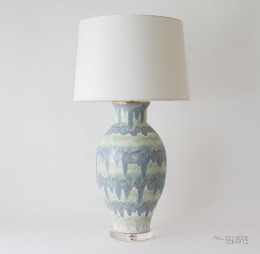 MATAGORDAAS | Drip Banded | Grey + Celadon - Matagorda