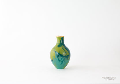 Vase | Athens - Mini | Geode | #018 + gold lustre