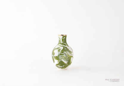 Vase | Athens - Mini | Geode | #028 + gold lustre