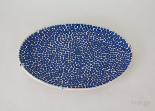 Platter - Round | Dappled | Blue - Platter - Round