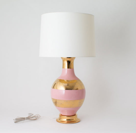 PRESIDIO | Banded | Powder Pink + Gold Lustre - Presidio