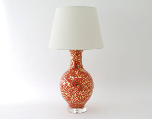 PRESIDIO | Dappled | Coral + Gold Lustre - Presidio