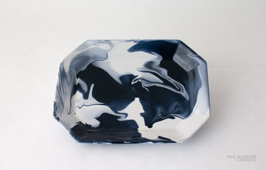 Tray | Geode | Navy-Powder-Ivory (#072) - Trays - standard