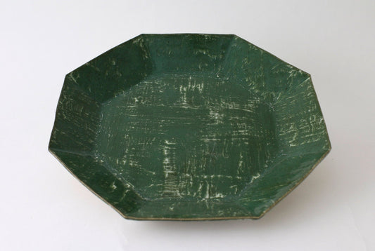 Tray - Octagon | Brushstroke | Forest Drip - Tray - Octagon
